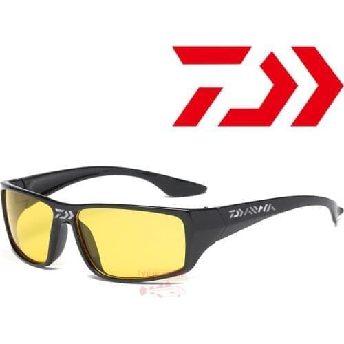 Daiwa Fishing Glasses Men Cycling Climbing Sunglasses Windproof UV400 Sun Glasses Fishing Sunglasse Outdoor Night Vision Goggles