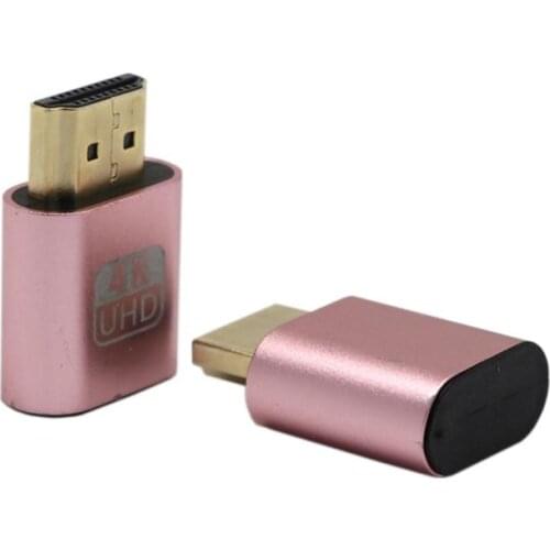 -compatible Virtual Display 4K DDC EDID Dummy Plug EDID Display Emulator Adapter Support 1920x1080P For Video PC Devices New