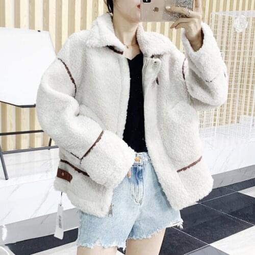 Winter fashion lamb velvet faux fur jacket women jacket women jacket women jacket
