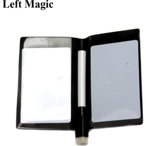 1 set Star center shif heart phase printing super 2 magic tricks pen notebook close up stage props magician gimmick mentalism