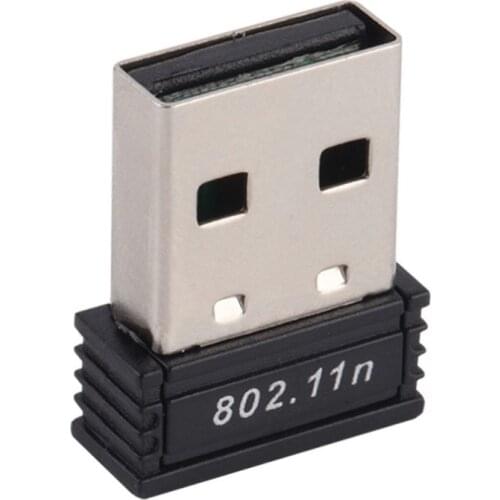 1pc Mini USB Wireless Wifi Adapter Dongle Receiver Network LAN Card PC 150Mbps USB 2.0 Wireless Network Card