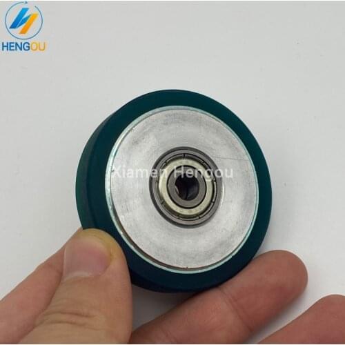 1 Piece Polyurethane PU Material Ryobi Printing Machine Wheels for Ryobi Rubber Wheel Size 50x12x6mm