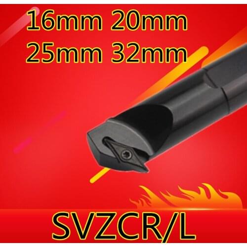1PCS S16Q-SVZCR11 S20R-SVZCR11 S25S-SVZCR16 S32T-SVZCR16 S16Q-SVZCL11 S25S-SVZCL16 SVZCL16 SVZCL11 16mm-32mm CNC lathe tools