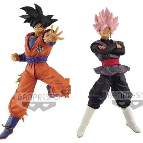 100% Original Banpresto Dragonball Figure Goku& Zamasu Figure PVC Action Model Toys Anime Figure