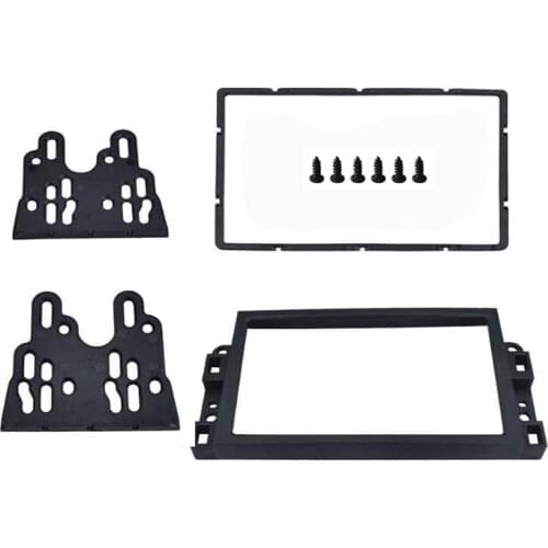 2 Din Panel Car DVD Player Install Trim Panel Kit Radio Frame Fascia Panel For Chevrolet Aveo Lova Captiva Epica 2006-2011