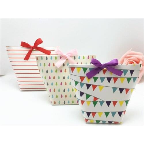 20 pcs Korean version exquisite and concise gift, literature and art, refreshing package box, candy, cake and jewelry box