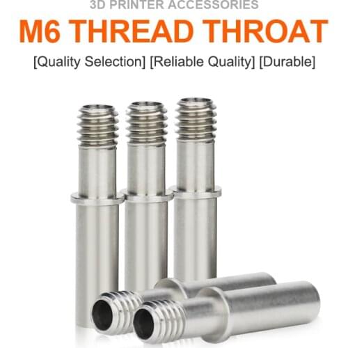 3D Printer Parts Bore 4.2mm Heat Break I3 Mega Hotend V5 J-head Throat For Anycubic I3 Mega Mega-S Upgrade Kit