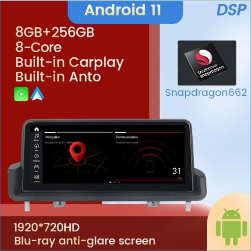 NaviFly Android9.0 10.25"IPS SCREEN Car Radio Multimedia Video Player for BMW E90 E91 E92 E93 2005 2006 - 2012 Support SWC GPS