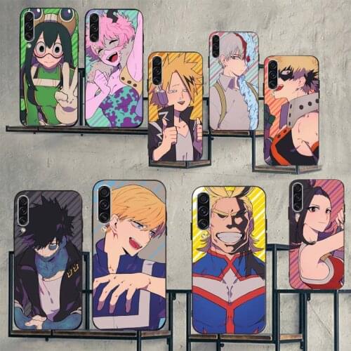Boku no Hero Academia Phone Case For Samsung galaxy S 7 8 9 10 20 edge A 6 10 20 30 50 51 70 note 10 plus
