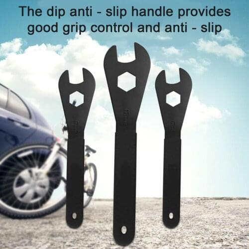 Bicycle Repair Wrench 13/14/15/16/17/18/19mm Cycling Head Open End Axle Hub Cone Spanner Mountain Bike Pedal Headset Repair Tool