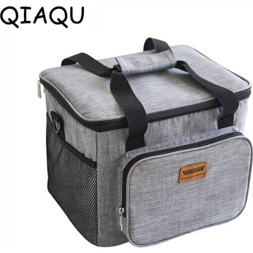 Travel Bag oxford fresh lunch cooler insulated ice thermo picnic pack shoulder bag Multifunction Capacity Suit Storage Trip Bags