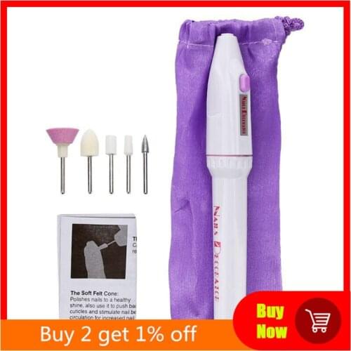 Electric Nail Polisher Resin Jewelry Drill Portable Pen Type Grinding Machine