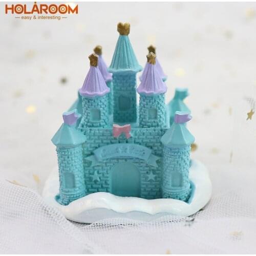 Castle Pattern Soap Mold Handcraft Soap Making Tool Practical Silicone Molds Candle Mould DIY Crystal Epoxy Decor Accessories