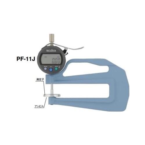 Japan by Teclock dele Digital Thickness Gauge PF-11J 12J 13J 14J 15J 16J 17J 18J