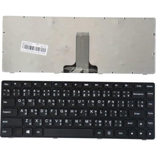 Laptop Keyboard For Lenovo G400 G405 G490 G410 Z485 G480 G485 Z480 Black Thai Keyboard