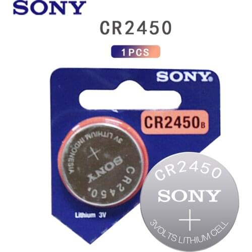 SONY CR2450 Button Batteries KCR2450 5029LC LM2450 Cell Coin Lithium Battery 3V CR 2450 For Watch Electronic Toy Remote