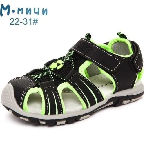 MMnun 3=2 Boys Sandals 2019 Summer Shoes Boys Orthopedic Kids Shoes Sandals Kids Breathable Children Shoes Size 22-31 ML130