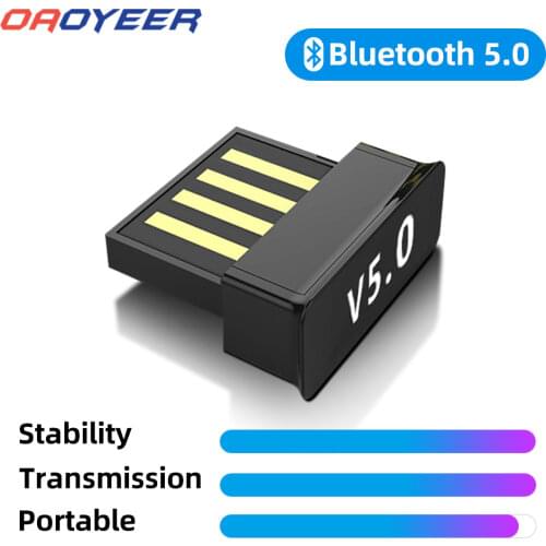 New Wireless USB Bluetooth Adapter 5.0 for Computer Bluetooth Dongle USB PC Adapter Bluetooth Receiver Transmitter Mini Sender