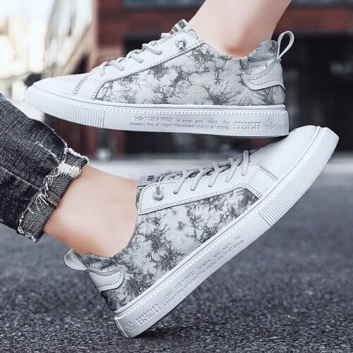 Spring and Autumn Board Shoes New Trends Wild Fashion Student Sports Casual Shoes New Large Size Mens Shoes