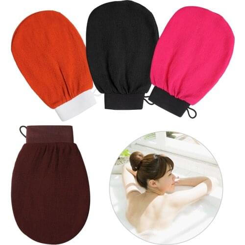 Hammam Shower Bath Scrub Glove Exfoliating Body Scrub Facial Tan Massage Mitt Removal Kessa Exfoliate Peeling Glove Towel