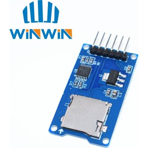 B64 1pcs Micro SD Storage Board TF Card Reader Memory Shield Module SPI