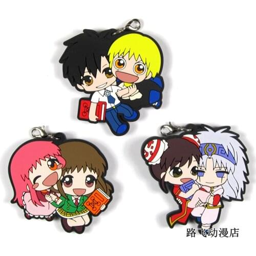 Gash Bell! Original Japanese anime figure rubber mobile phone charms keychain strap