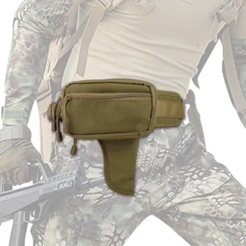 Concealed Carry Tactical Gun Holster Glock 17 19 23 Military Belt Waist Bag Pack Hunting EDC Tool Handgun Pistol Holder Pouch
