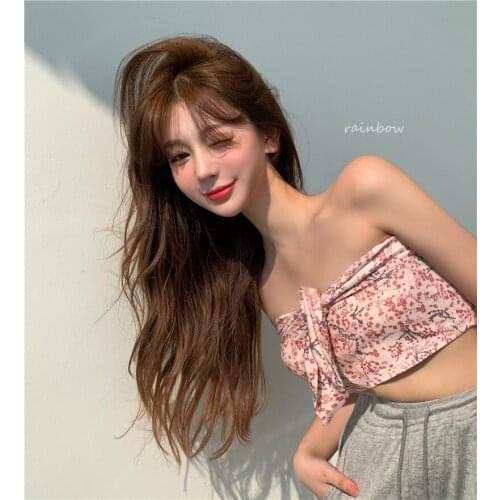 Womans Sexy Off Shoulder Ruched Tube Tops Summer Crop Top Summer New sweet Ladies Sleeveless Strapless Tube Bandeau