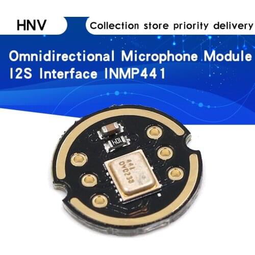 Omnidirectional Microphone Module I2S Interface INMP441 MEMS High Precision Low Power Ultra small volume for ESP32