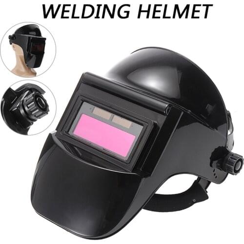 1pc Welding Helmet Adjustable Shade Welder Cap Solar Powered Auto Darkening Welding Helmet Mask