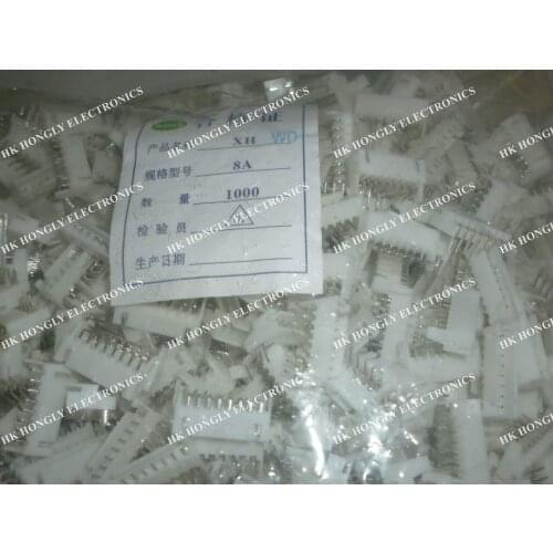 100PCS XH2.54mm XH-2AWD XH-2P 3P 4P 5P 6P 7P 8P 9P 10P 90° Wafer Bent pins Connector