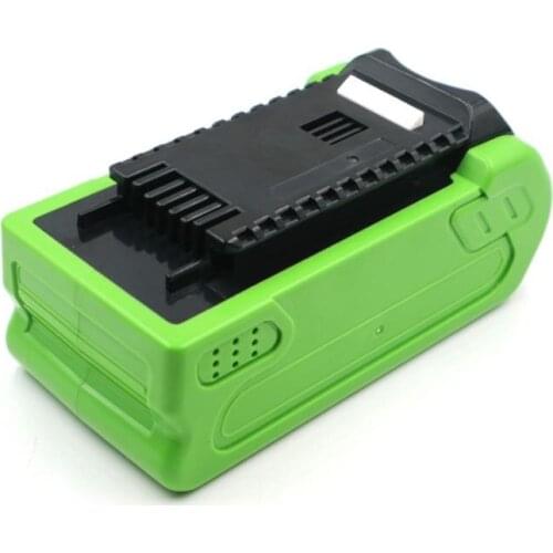 2PCS 2.5Ah 18650 Battery case GRW40 Li-ion Battery 40V Replacement for Greenworks 40v Battery G40LM45 G40LT 24252