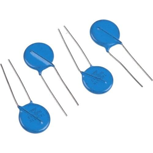 20Pcs/Lot varistor 14D431K 430V piezoresistor 14D431 pressure-sensitive resistance pressure straight in blue