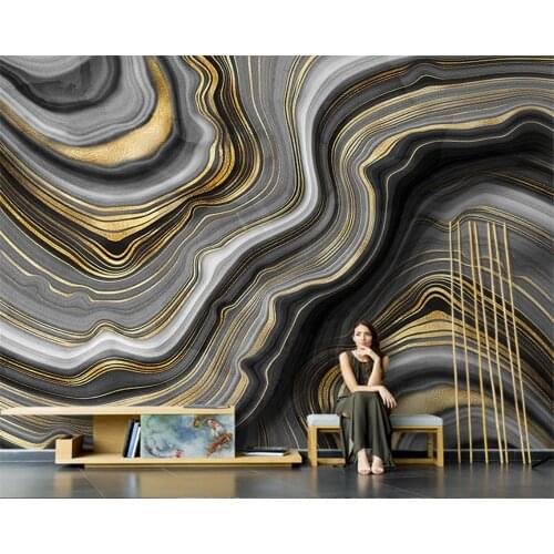 Beibehang Nach Nordic hand bemalt abstrakte moderne marmor wohnzimmer TV hintergrund tapete wand papers home decor