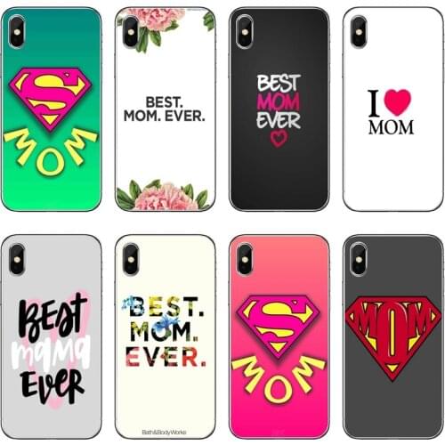 Best mom ever Accessories phone Case For iPhone 12 11 Pro Max XS Max XR X 8 7 Plus 6 6S Plus 5 5S SE 2020