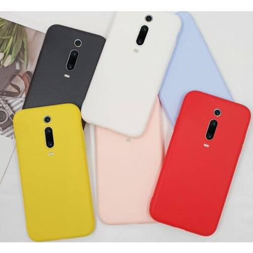 Case For Xiaomi Mi 9T Redmi K20 Pro Case Back Cover Bumper TPU Soft Silicone Candy Color For Xiomi Mi9T RedmiK20 Redmi K 20 Pro