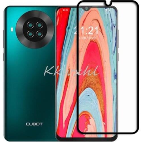 9H HD Full Cover Color Tempered Glass For Cubot Note 20 6.5" Cubot Note20 Pro Glass Screen Protector Protective Film Guard