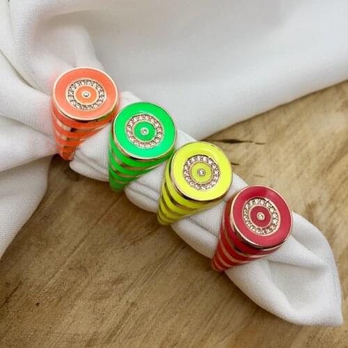 New Neon Trendy Summer Collection High Quality 925 Sterling Silver Baguette Stone Ring Women Fine Jewelry Luxury Accessories