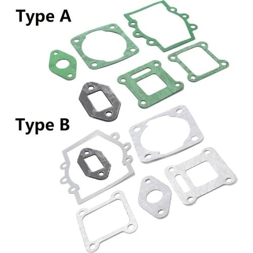 44.6mm Engine Head Tusk Top End Gasket Set for 43cc 47cc 49cc Mini PIT Pocket Quad Dirt Bike ATV Motorcycle Motorbike Parts