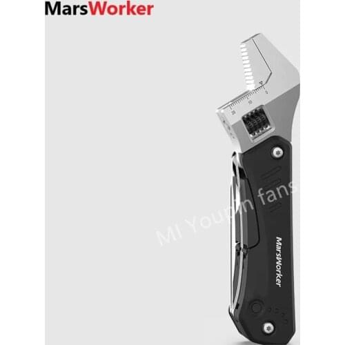 Youpin MarsWorker multi-function combination wrench with LED light camping hiking multi-function folding tool jungle rescue tool