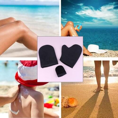 Reusable Body Self Tan Tanning Glove Cream Lotion Mousse Body Cleaning Glove Self Tanner Applicator Tanning Gloves