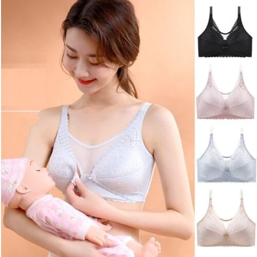 New Breastfeeding Bras Maternity Nursing Bra For Pregnant Women Underwear Clothes Convenient Feeding Soutien Gorge Allaitement