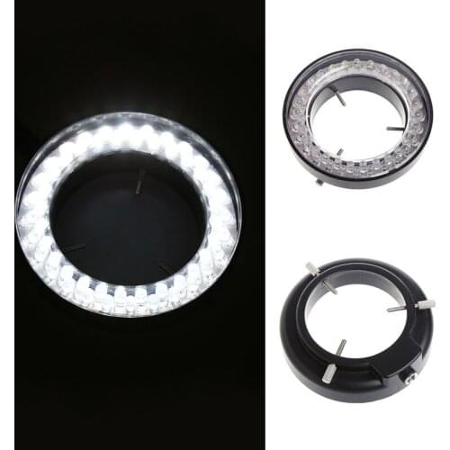 56 LED Adjustable Ring Light illuminator Lamp For STEREO ZOOM Microscope 19QB