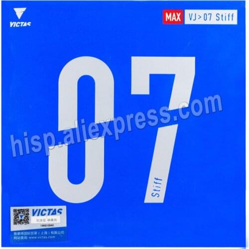 Original Victas VJ07 stiff table tennis rubber astringent rubber fast attack with loop for table tennis racket ping pong rubber