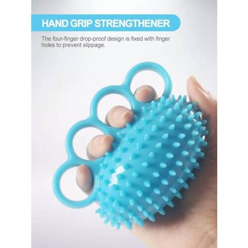 Hand Grip Strengthener Hand Grip Strengthening Exercise Ball Hand Therapy Grip Strengthener Ball Stretcher Finger Pow Fitness