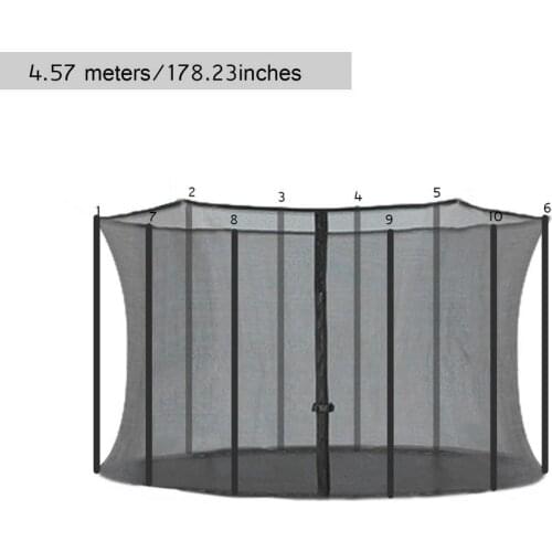 Net Trampoline For Kids Trampoline Protective Inner Net Replacement Net Trampoline Safety Protection Net Elastic Bounce Mat