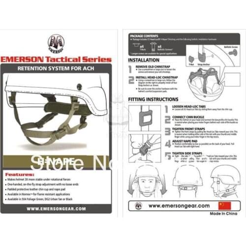 Suspension helmet parts system helmet strap TB269