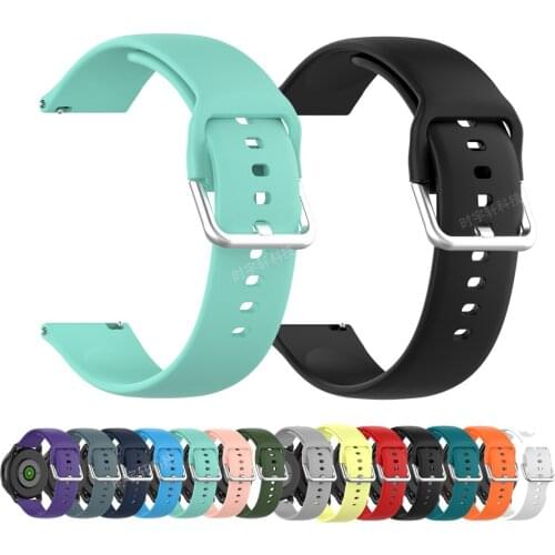 Replacement Silicone Band strap For Garmin vivoactive 3 Forerunner 245 645 Venu Watchband Strap For Vivomove HR Music Wristband