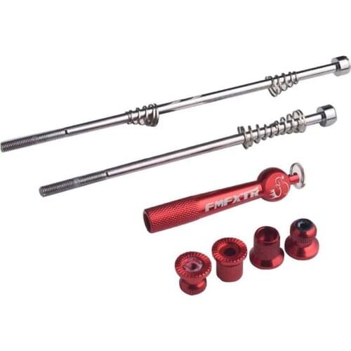 Ultralight Anti Theft Skewers Road MTB Bike Wheels Locking Security Bicycle Post Quick Release Bike Parts 4Colors