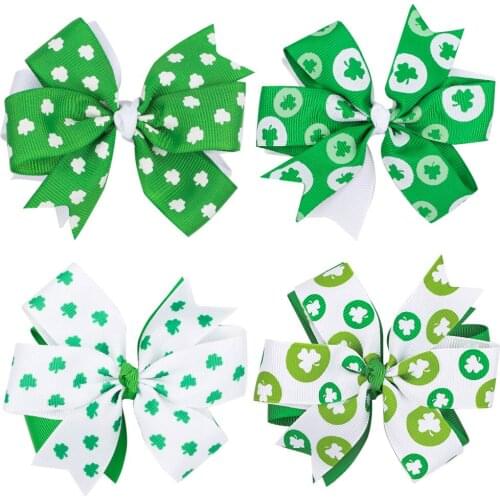 Grosgrain Ribbon Hair Bow with Clips Baby Girls Bow Hair Clip Hairpins Girls Bow Hair Clip Hairpins Hair Accessories